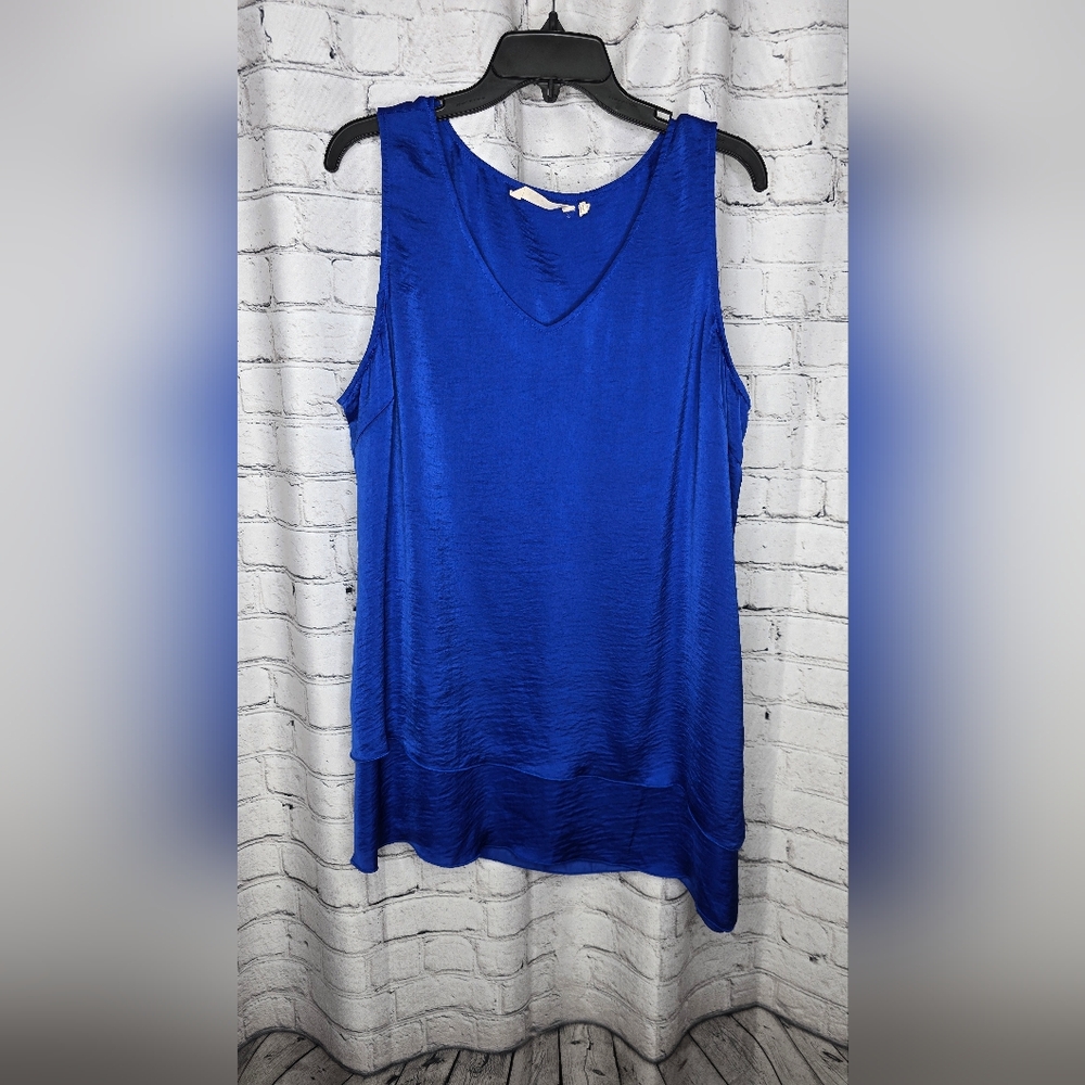 Soft Surroundings Sleeveless Blouses Size Large Lot Of 2